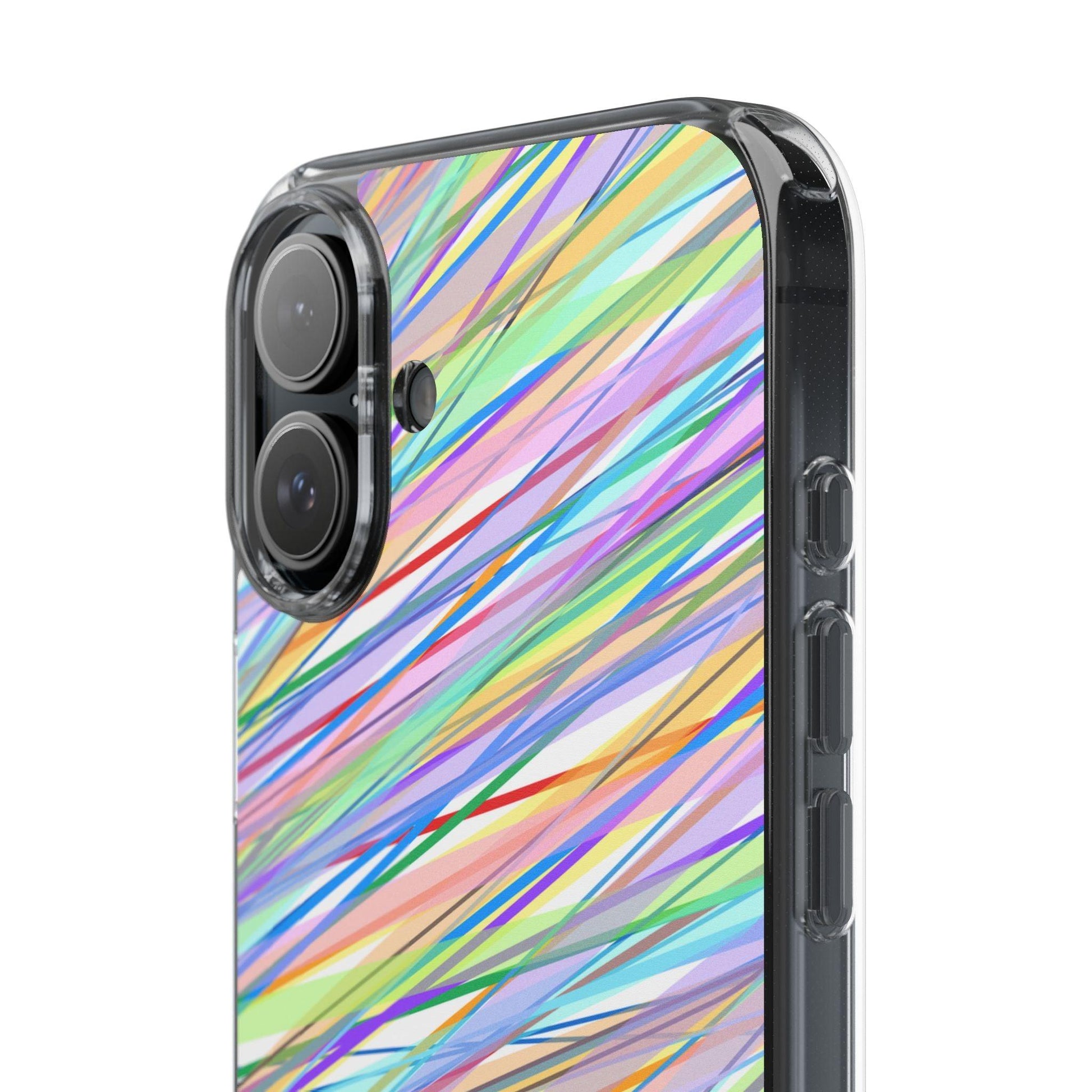 Threads Of Colors Clear Case - covers4phones