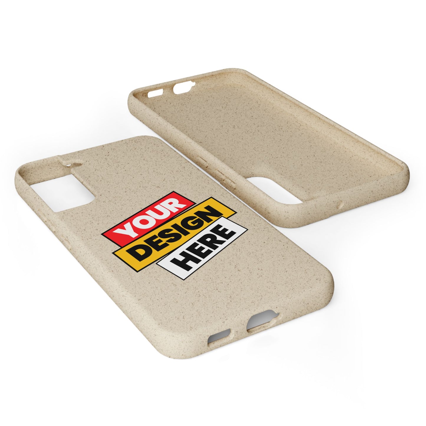 Eco-Friendly Phone Case, Biodegradable Phone Cover, Sustainable Accessory, Customizable iPhone Case, Green Gift Idea, Environmentally