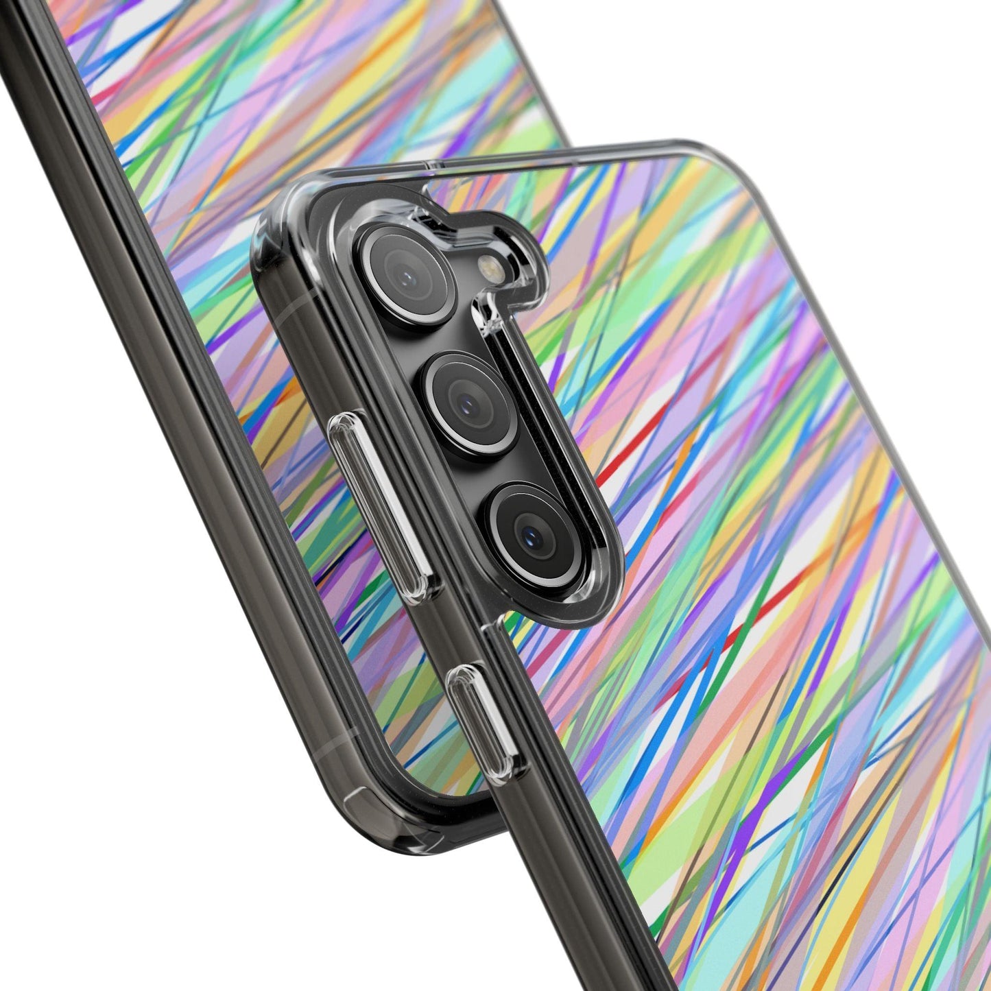 Threads Of Colors Clear Case - covers4phones