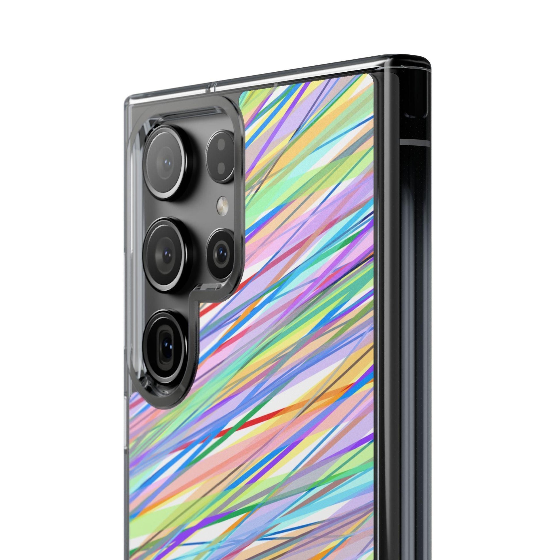 Threads Of Colors Clear Case - covers4phones