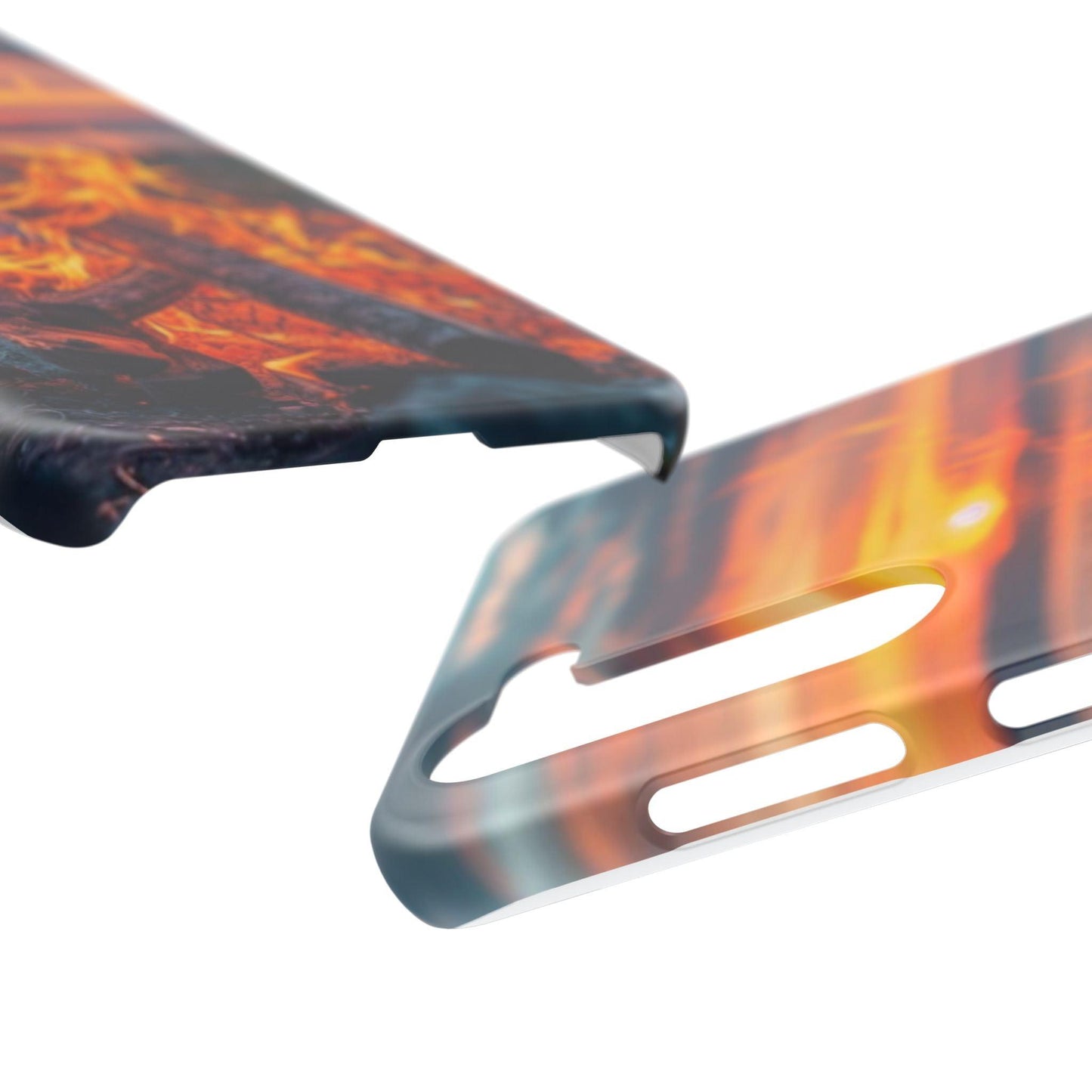 Woodland Fire Phone Case – Warmth of Nature’s Blaze on Your Device - covers4phones