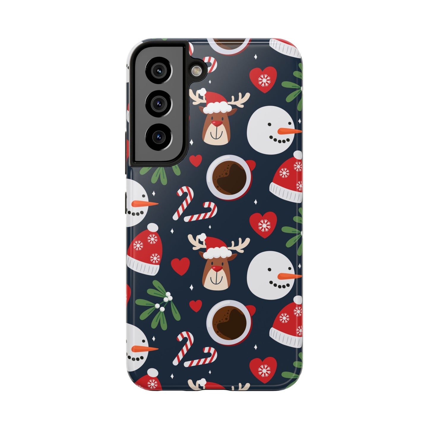 Tough Phone Cases Samsung Case - Festive Christmas Design - covers4phones