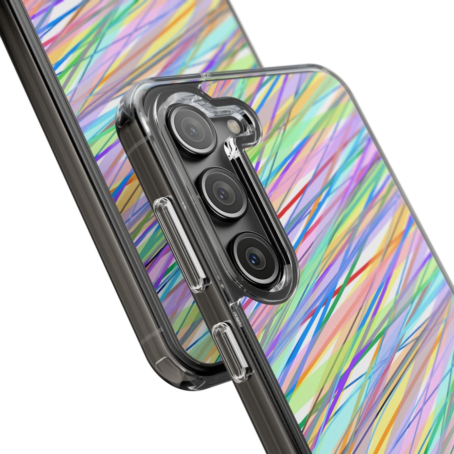 Threads Of Colors Clear Case - covers4phones