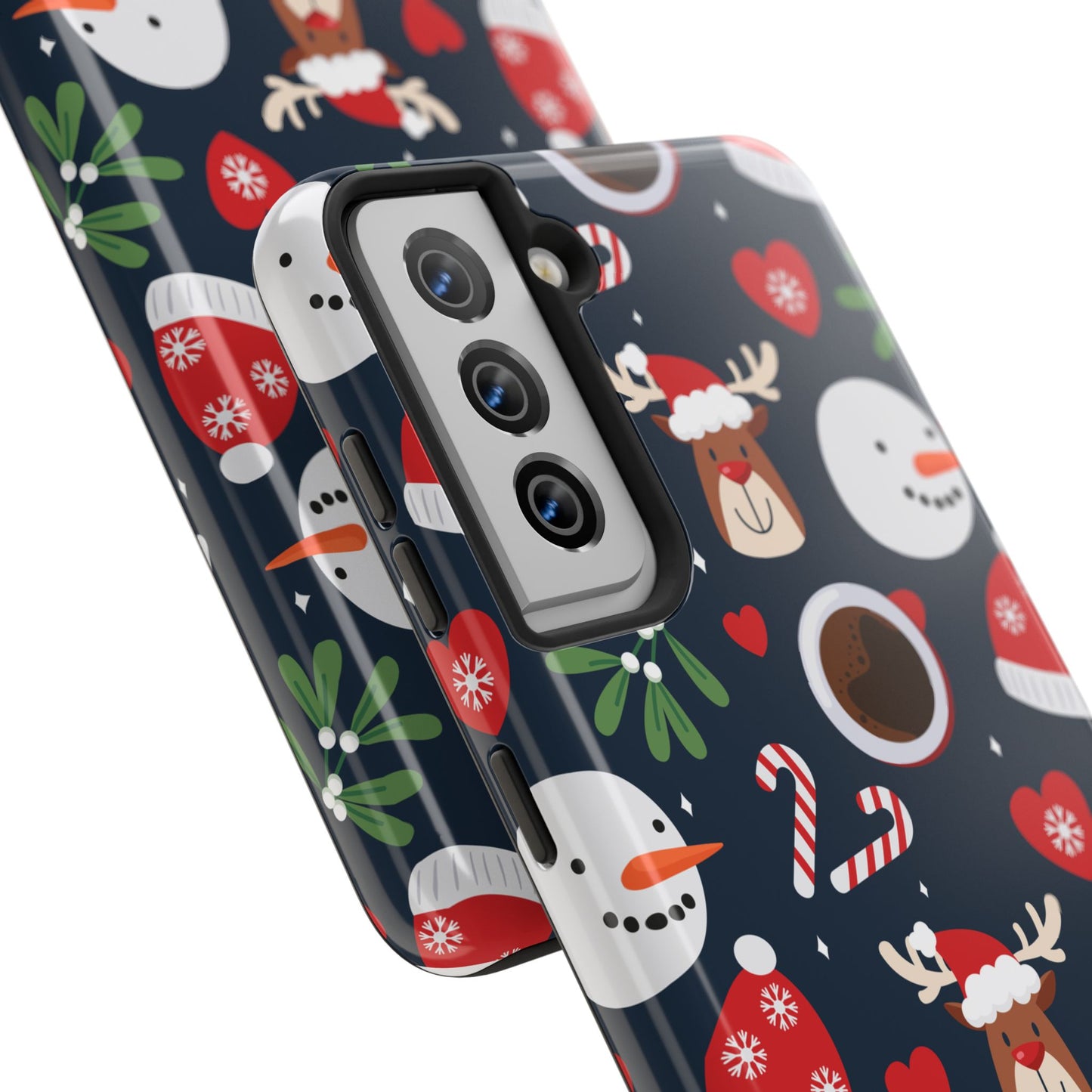 Tough Phone Cases Samsung Case - Festive Christmas Design - covers4phones