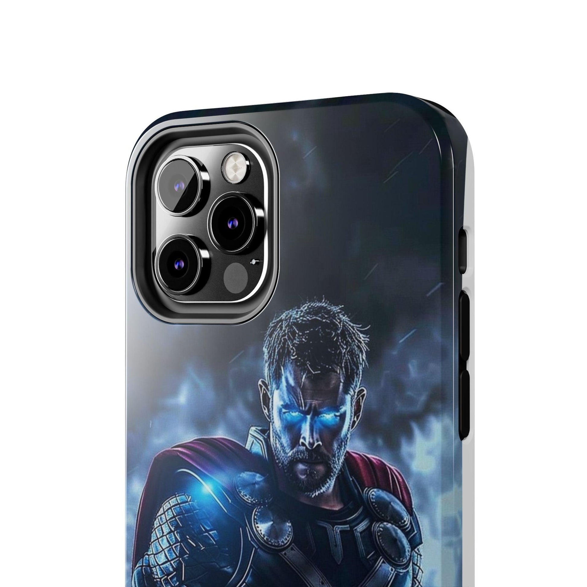 Thor, the God of Thunder in Action Printed Tough Phone Case for iPhone & Samsung Galaxy - Epic Superhero Design - covers4phones
