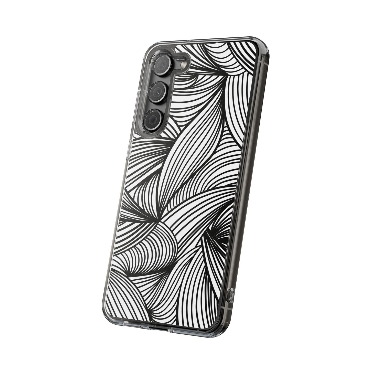 Black and White Illusion Clear Cases - covers4phones