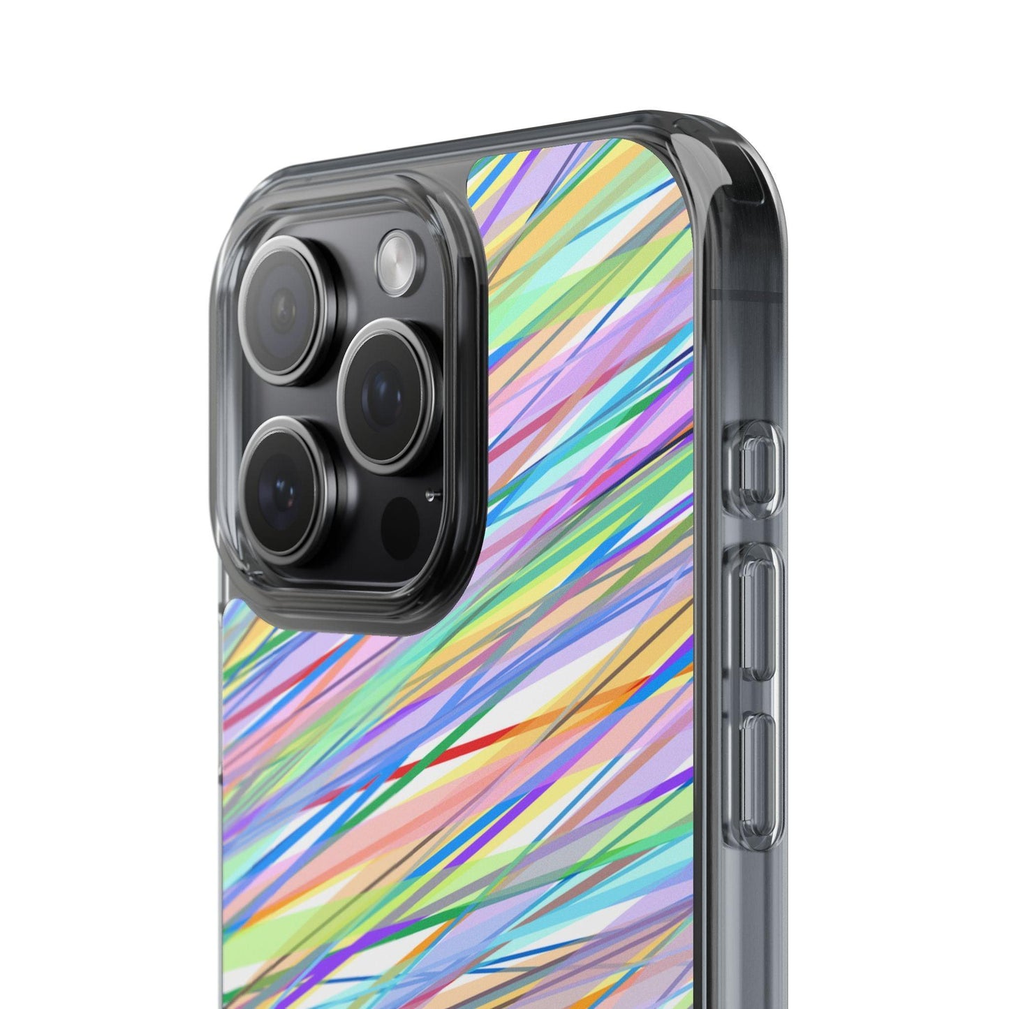 Threads Of Colors Clear Case - covers4phones