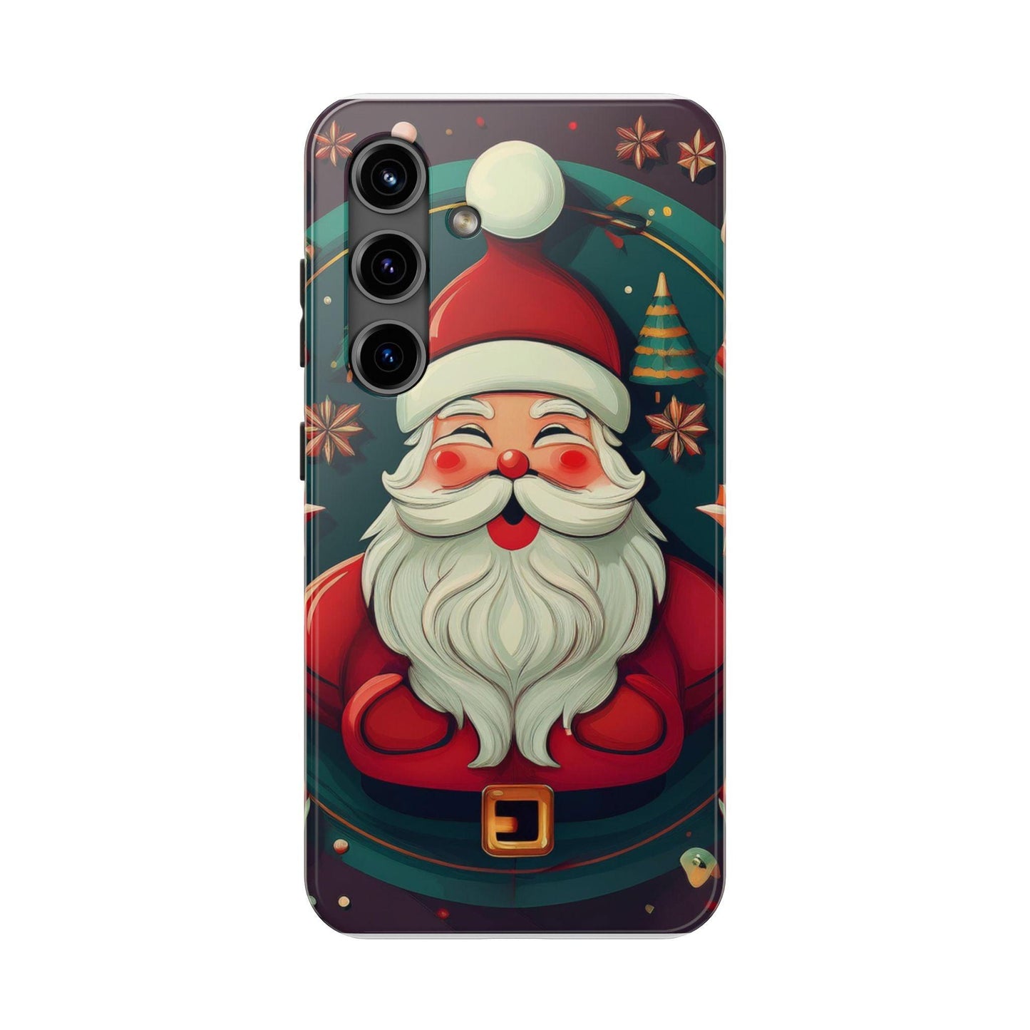 Samsung Red Santa Spread Love Tough Phone Case – Durable Protection, Festive Design, Holiday Cheer - covers4phones