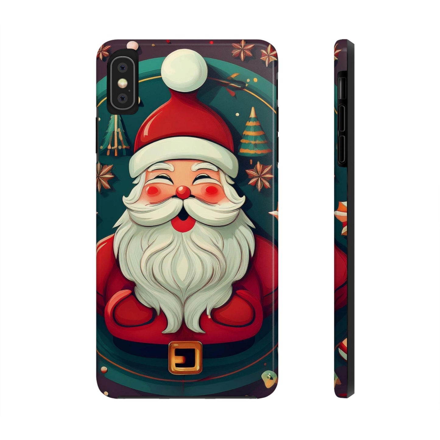 Red Santa Spread Love Tough Phone Cases - covers4phones