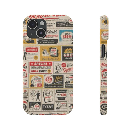 A Retro Phone Cover Inspired by Antique Labels - covers4phones