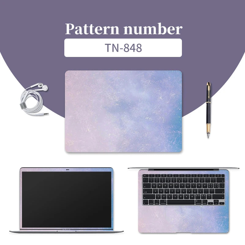 Laptop Cover Sticker Notebook Skin vinyl Laptop Skin 11"14"15.6"17"Laptop accessories Decal For Macbook/Lenovo HP/Asus/Acer/Dell - covers4phones