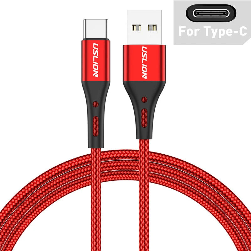 3A USB Type C Cable Wire For Samsung S24 S23 Xiaomi mi 14 Mobile Phone Fast Charging USB C Cable Type-C Charger Micro USB Cables - covers4phones