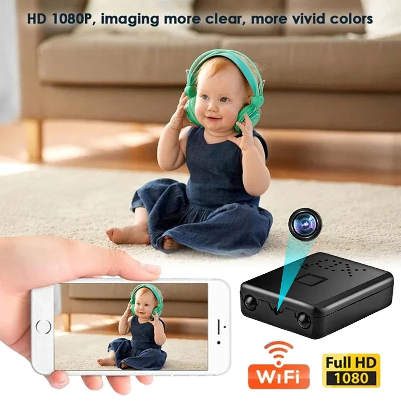 Xiaomi Mini Camera Full HD 4K WiFi 5G Night Vision Remote Security Monitoring Home Protection Waterproof Video Recorder - covers4phones
