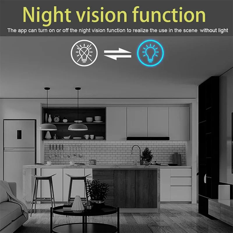 Xiaomi 1080p Mini Camera Home Small Wireless Wifi Cameras Outdoor Upgraded Motion Detection Security Alerts Night Vision Camera - covers4phones