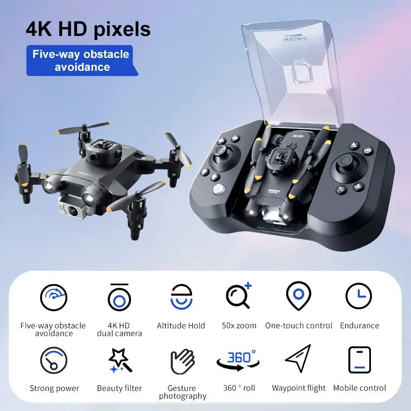 XIAOMI 4DRC V30 Mini Drone with Camera HD 4K 1080P FPV RC Drones Profesional Five-sided Obstacle Avoidance Helicopter Drone Toy - covers4phones