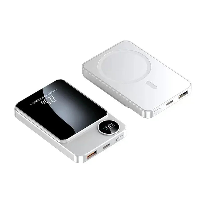 Wireless Power Bank Magnetic 100000mAh Portable Powerbank Type C Fast Charger For iPhone Xiaomi Samsung All Magsafe Series Phone - covers4phones