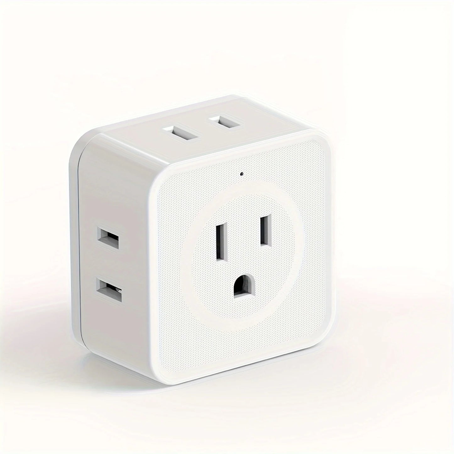 5 Way Multi Plug Outlet Extender, Wall Outlet Expander, Small Electrical Outlet Splitter for Travel, Home, Office, Dorm