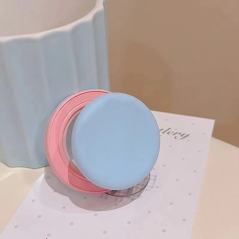 Cute Macaron Silicone Round Magnetic Holder Grip Tok Griptok Phone Stand Holder Support For iPhone 15 For Pad Magsafe Smart Tok