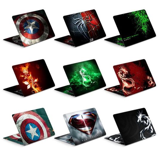 Universal Laptop Skins Sticker Vinyl Waterproof Skin 13.3"14"15.6"17.3" for Macbook/Lenovo/Mis/Hp/Acer Decorate Decal Assessorie - covers4phones
