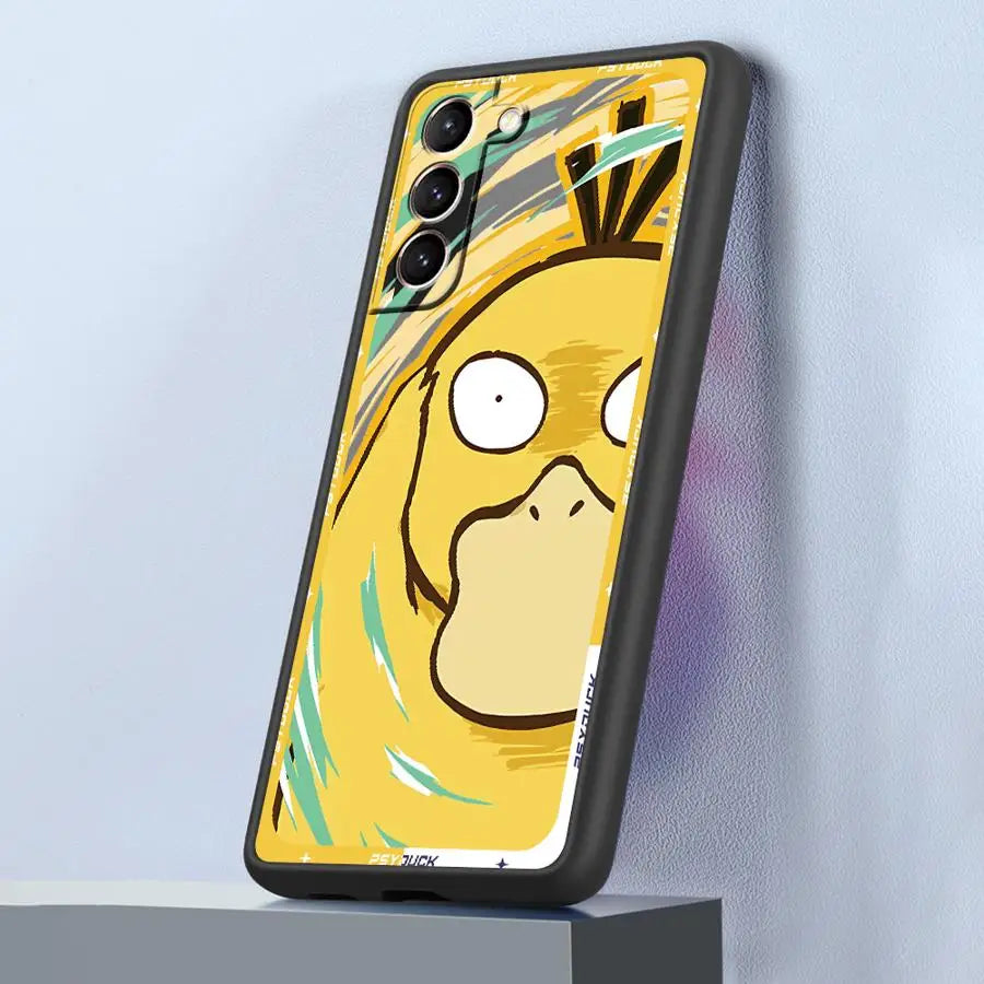 Luxury Pokemons Phone Case for Samsung Galaxy S25 S24 S23 Ultra S22 S20 Plus S21 FE S10 S9 Capa Coque Cover