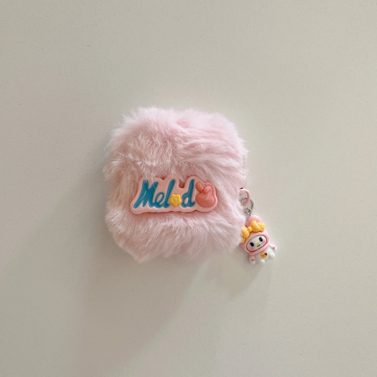 Kawaii Plush Case for Airpods 1/2 Pro 3rd Pro2 Sanrio Kitty Melody Kuromi Pochacco PomPurin Earphone Cover Anti-Fall Protection