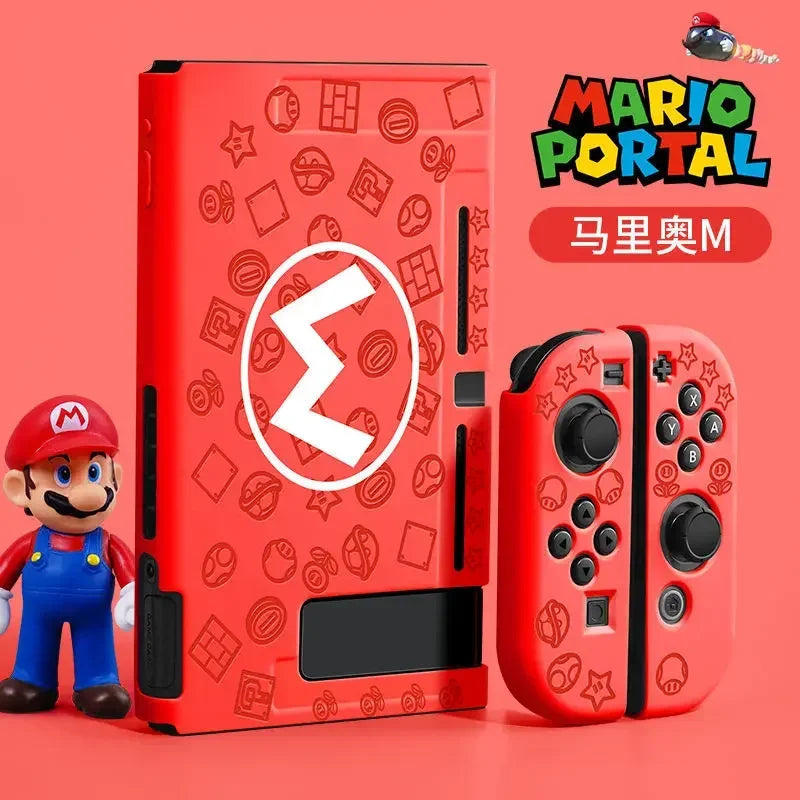 Cartoon Super Mario Protective Cover for Nintendo Switch Soft Case Shell Console Anti-fall Shockproof Anti-fingerprint Case New - covers4phones