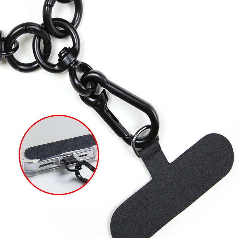 120-150cm Crossbody Phone Lanyard Anti-Loss Adjustable Nylon Strap For Sport Travel Lightweight Durable Cellphone Neck Strap