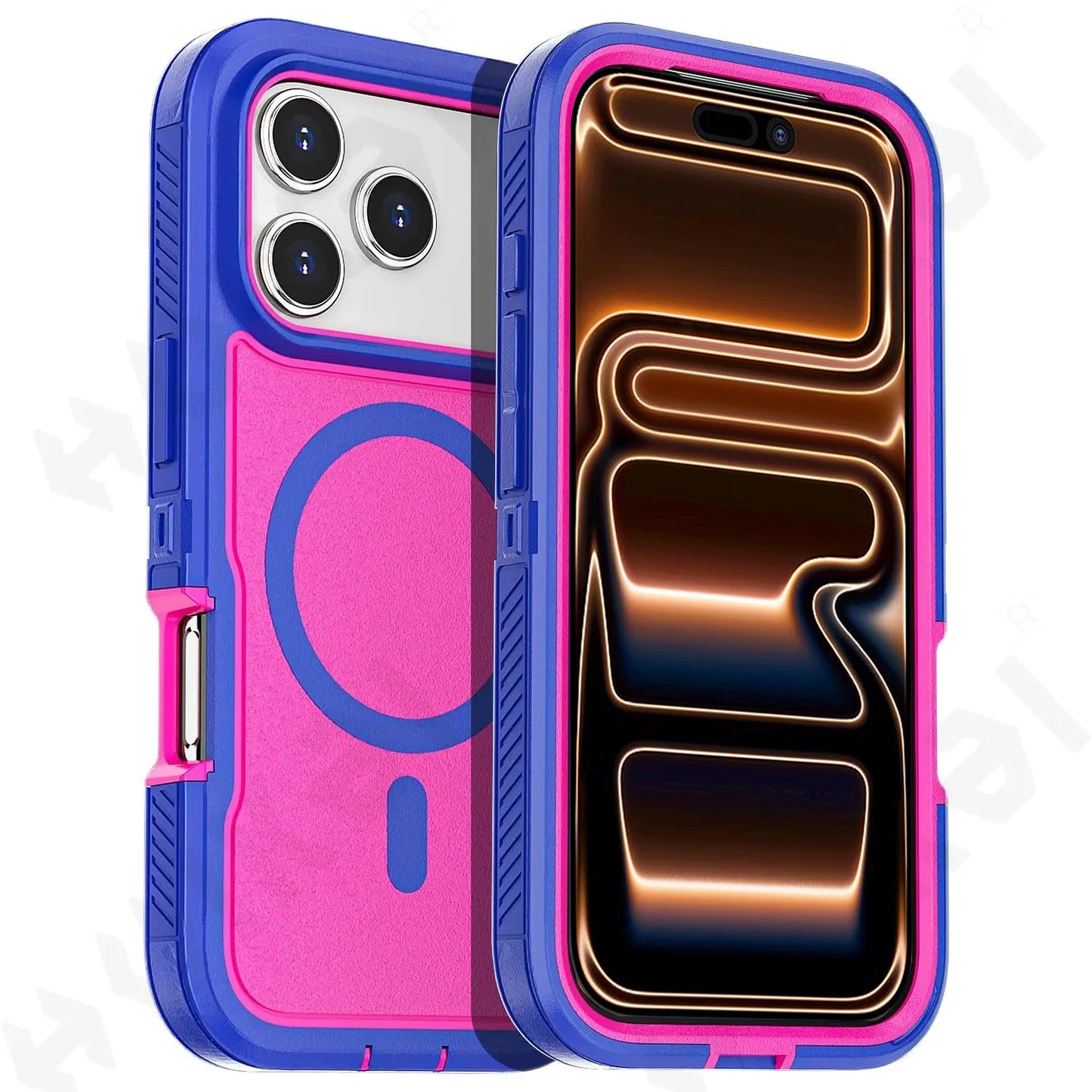 Case For iPhone 17 16 15 14 13 12 11 Pro XR Max Plus Heavy Duty Shockproof Anti-Scratch Rugged Protective with Kickstand Cover
