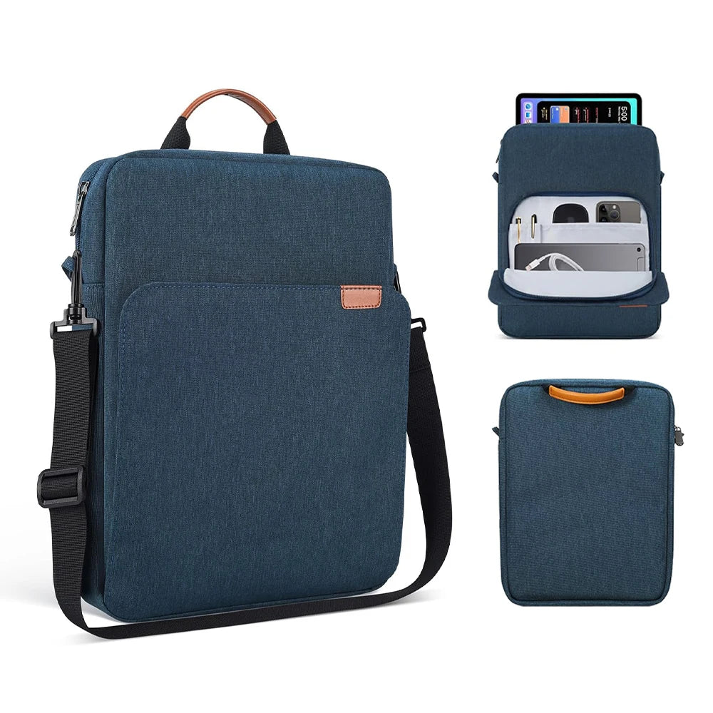 Tablet Bag For iPad Pro 12.9 iPad Air 11 13 2024 Pouch Case For iPad 7 8 9 10th Generation Air 5 4 3 Portable Sleeve Tablet Bag - covers4phones