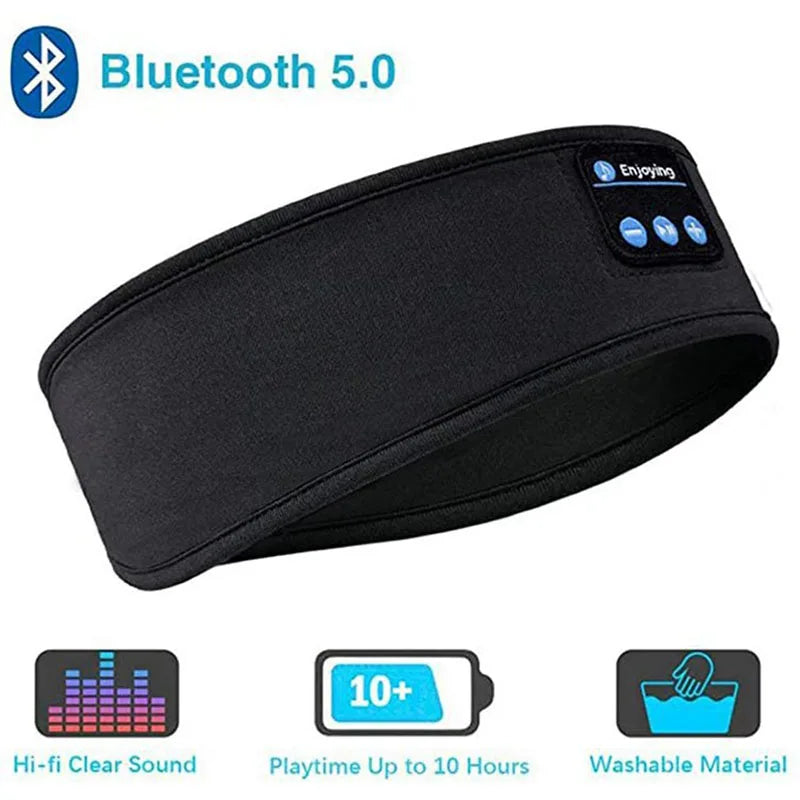 Original Wireless Bluetooth Headset Sports Sleep Headband Eye Mask Bluetooth Earphones Air Pro Earbuds Wireless Headphones - covers4phones