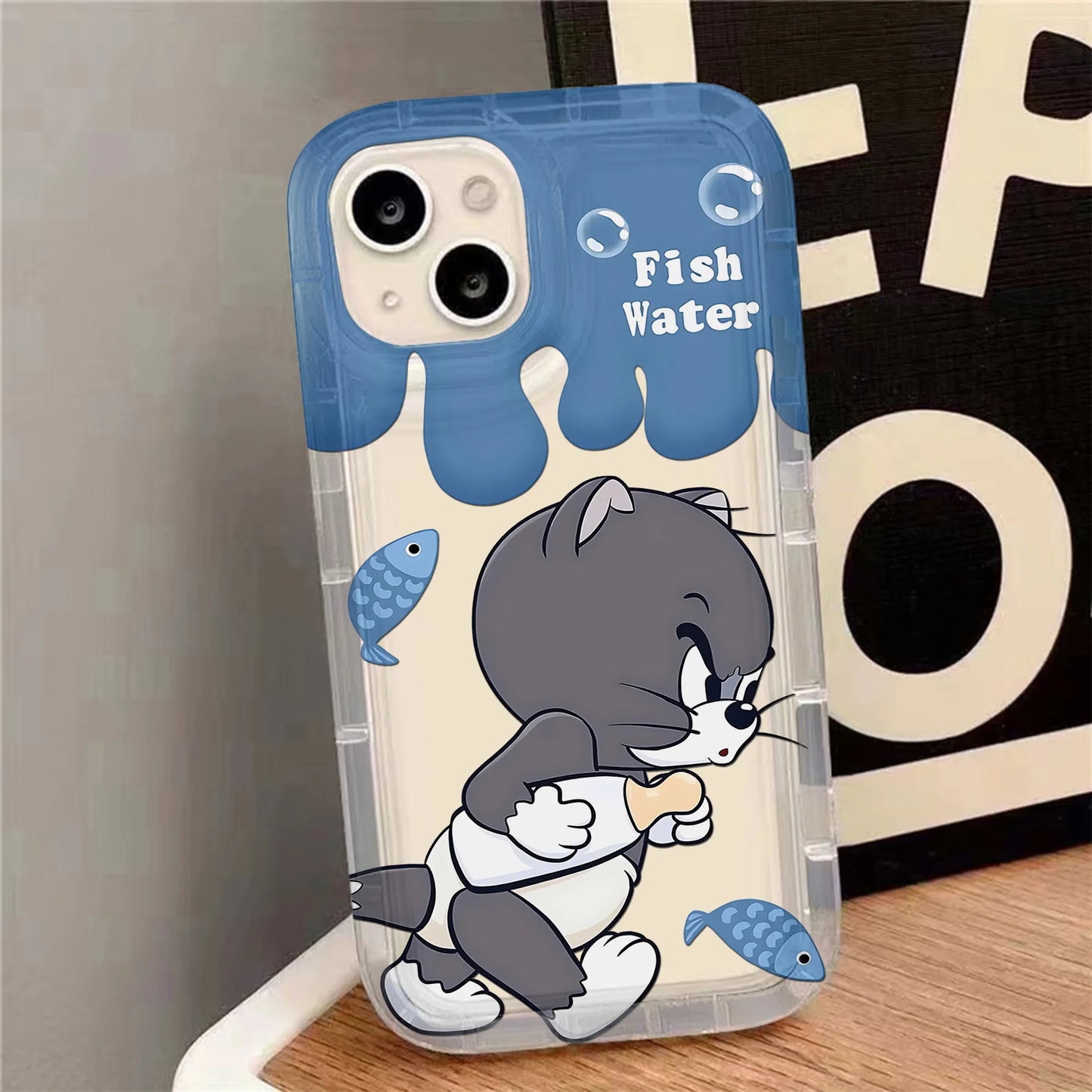 Lovely Cartoon TomS JerryS Clear Case for Samsung Galaxy S10 S20 S20 S21 S21 S22 S23 S24 FE Ultra Plus Airbag Shockproof Cover - covers4phones