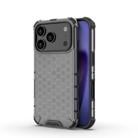 For iPhone 17 Pro Case iPhone 17 Pro Cover Honeycomb Style Bumper Shield Protective Phone Cases For iPhone 17 Pro Max Air Funda