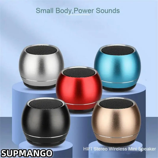 U3 TWS Interconnect Portable Mini Wireless Stereo Speaker Bluetooth Gun Metal Heavy Subwoofer Outdoor Speaker - covers4phones