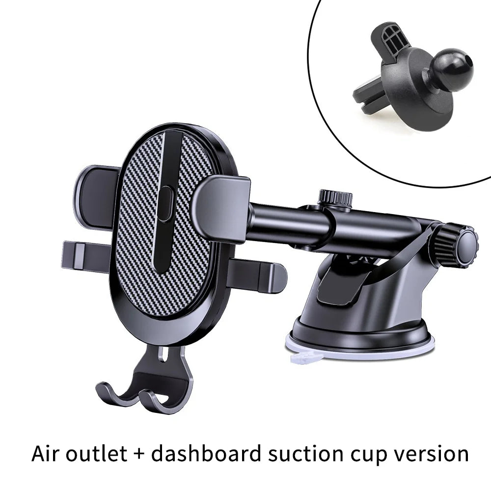 Sucker Car Phone Car Holder GPS Smartphone Mobile Cell Suction Cup Smartphone Mobile Cell for iPhone Samsung Xiaomi LG - covers4phones