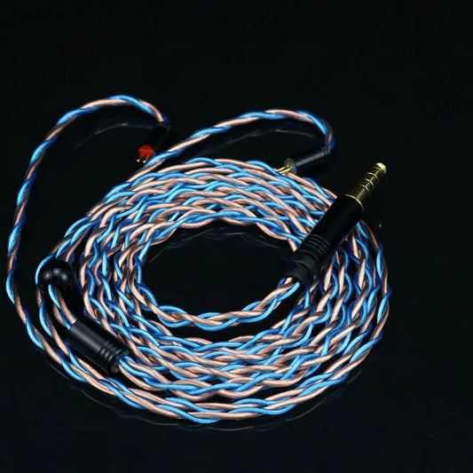 XINHS A04 4 strands Graphene+7N Pure Copper Hybrid Upgrade Cable - covers4phones