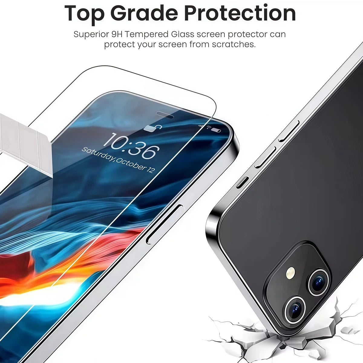 4in1 For iPhone 17 16 Pro Max Tempered Glass Front+Back HD Clear Screen Protector For iPhone 17 Air 16 17 ProMax 17Pro Max Glass