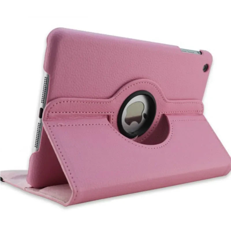 For iPad 2 3 4 Case 360 Rotating Stand Tablet Cover For iPad Air 1 2 3 4 5 10.9 Pro 11 9.7 5th 6th 10.2 7th 8th 9th 10th Cases - covers4phones