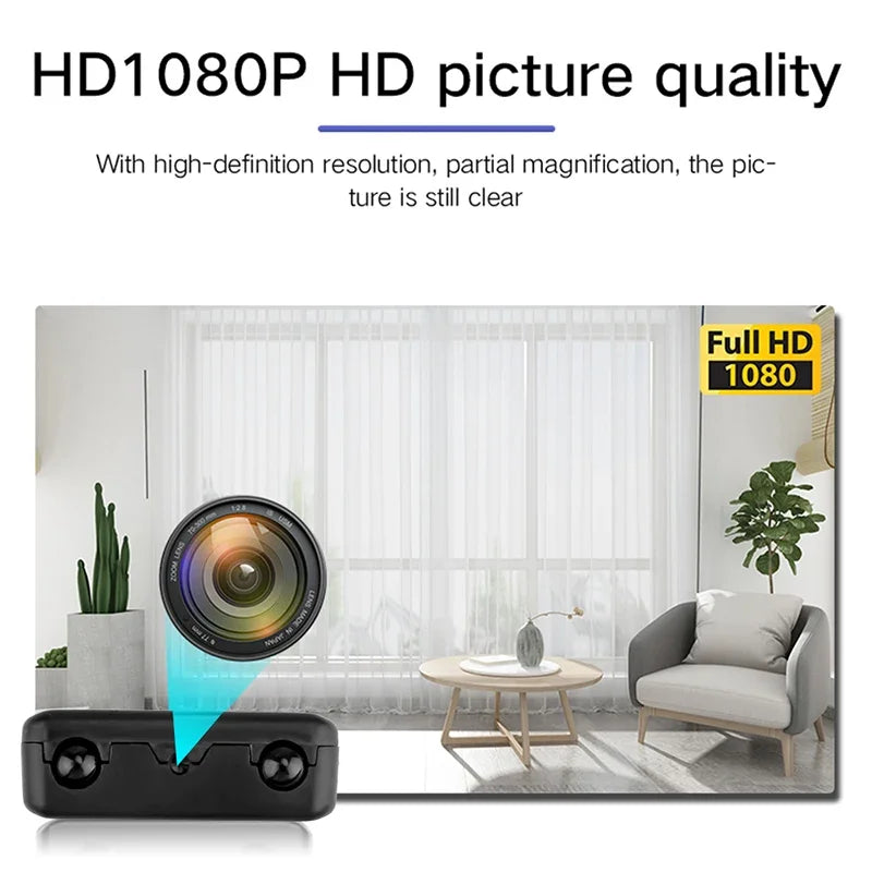 Xiaomi Mini Camera Full HD 4K WiFi 5G Night Vision Remote Security Monitoring Home Protection Waterproof Video Recorder - covers4phones