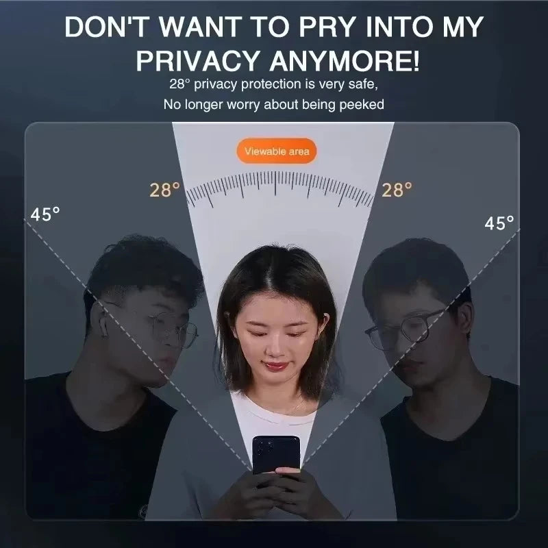 1-2Pcs Privacy Screen Protector For Samsung Galaxy S24 S25 Ultra S22 S23 S21 FE Anti-spy Glass A55 A54 A53 A06 A35 A25 A15 A72 - covers4phones