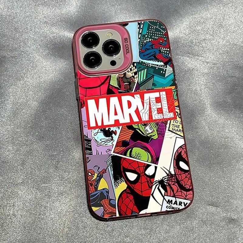 Marvel Spider Man High Quality Case for Samsung Galaxy S24 S23 S22 S21 S20 Note20 Ultra Plus FE M31 4G 5G Matte Shockproof Cover - covers4phones