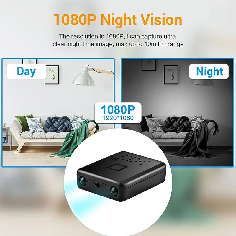 Xiaomi Mini Camera Full HD 4K WiFi 5G Night Vision Remote Security Monitoring Home Protection Waterproof Video Recorder - covers4phones