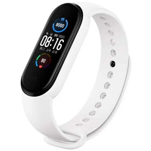 Watch Strap For Xiaomi Mi Band 7 6 5 4 3 Wristband Silicone Bracelet Wrist Straps MiBand 3/4 band5 band6 Smartwatch Accessories - covers4phones