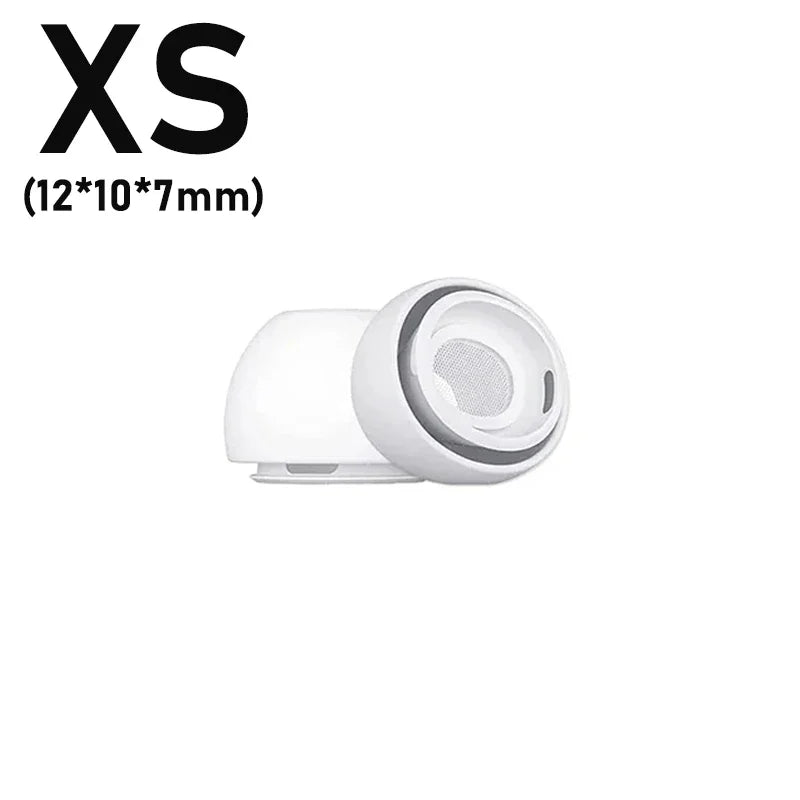 Soft Silicone Ear Tips for Airpods Pro 1/2 Protective Earbuds Cover with Noise Reduction Hole Ear-pads For Apple Air Pods Pro - covers4phones
