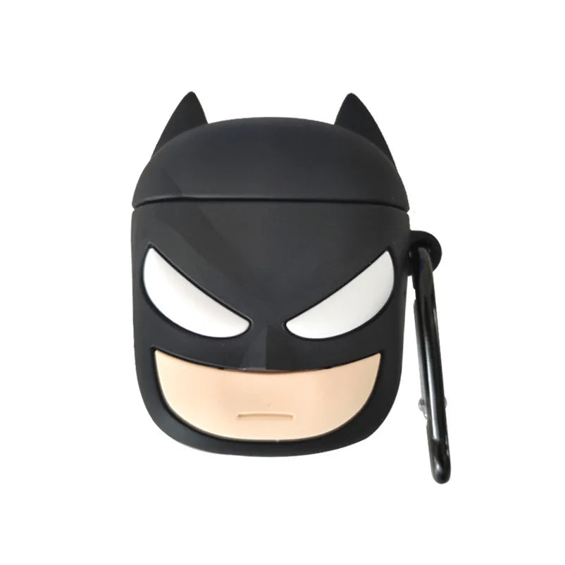 3D Cartoon Silicone Case for Airpods 1 2 3 Pro Wireless Earphone Protective Cover for Airpods Pro2 with Hook - covers4phones