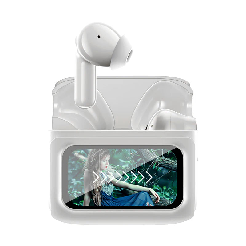 E20 PRO ANC Wireless Earbuds Bluetooth Earphone Touch Screen Airpods Control Active Noise Reduction In Ear Headphone With Mic - covers4phones