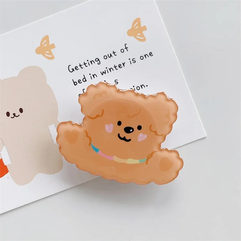 Cartoon Animal Folding Mobile Phone Grip Holder Socket Pocket Support for IPhone Samsung Finger Ring Griptok Expanding Bracket