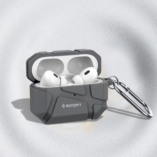 Armor Anti-fall Airpods Earphone Protective Case Suitable for Apple AirPods Pro 2 AirPods 3 TPU Airpods Cases with Carabiner - covers4phones