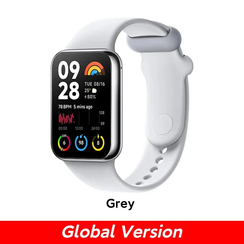 Xiaomi Mi Band 8 Pro Global Version Smart Wristband1.74" Color Square AMOLED GNSS Blood Oxygen Heart Rate Monitor Bluetooth 5.3 - covers4phones
