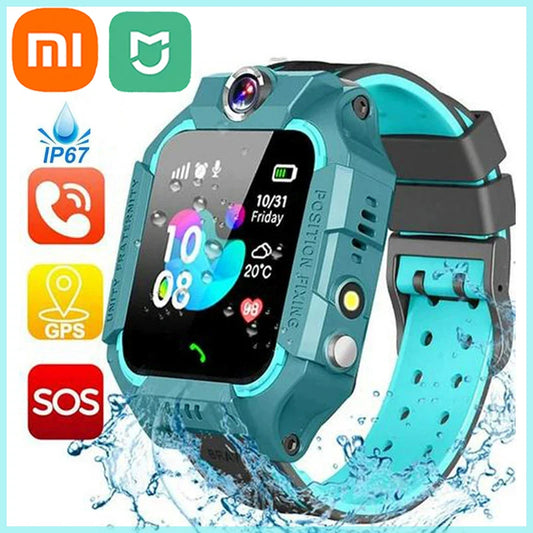 Xiaomi MIJIA Kids 4G Smart Watch SOS GPS Location Sim Card Call Child SmartWatch Camera Waterproof Watch Gift For Ios Android - covers4phones