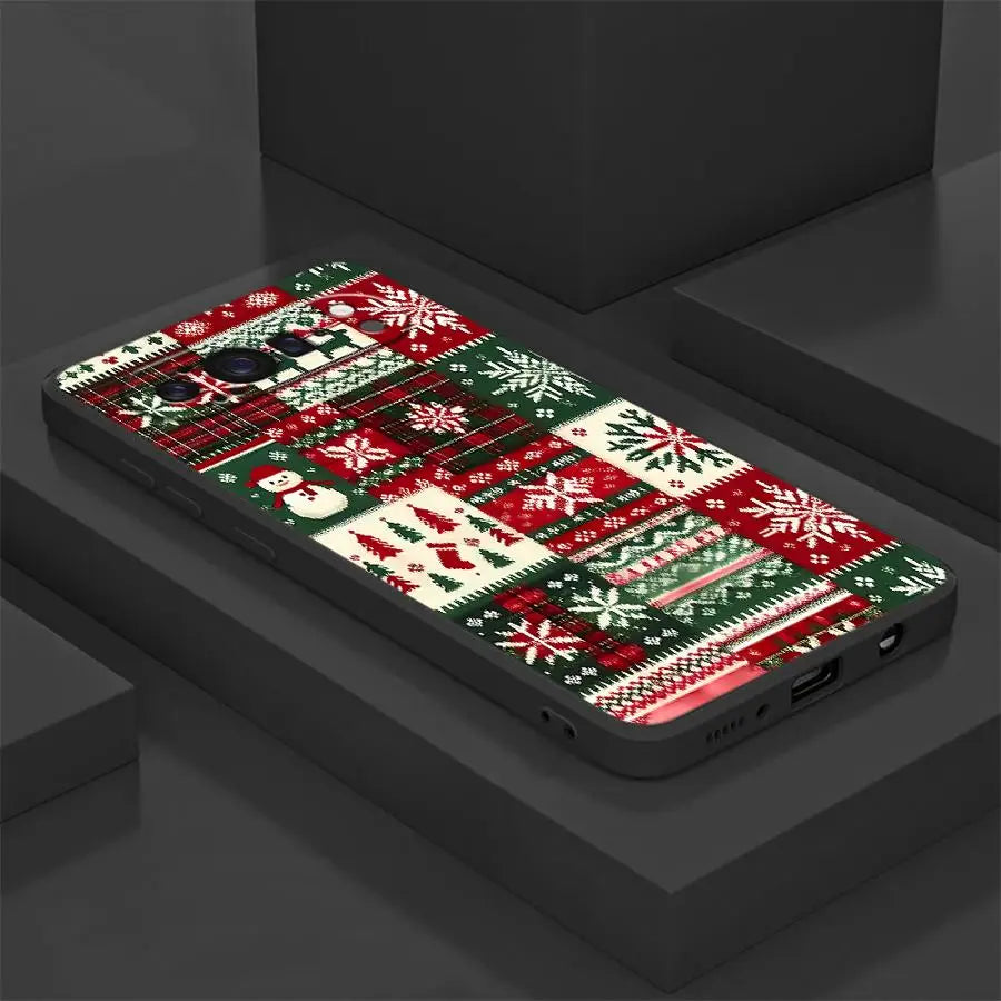 Phone Case for Google Pixel 6 7 8 Pro 6a 8a 10 9 Pro XL 9a 7a Black Soft Shell Christmas Deer Hot